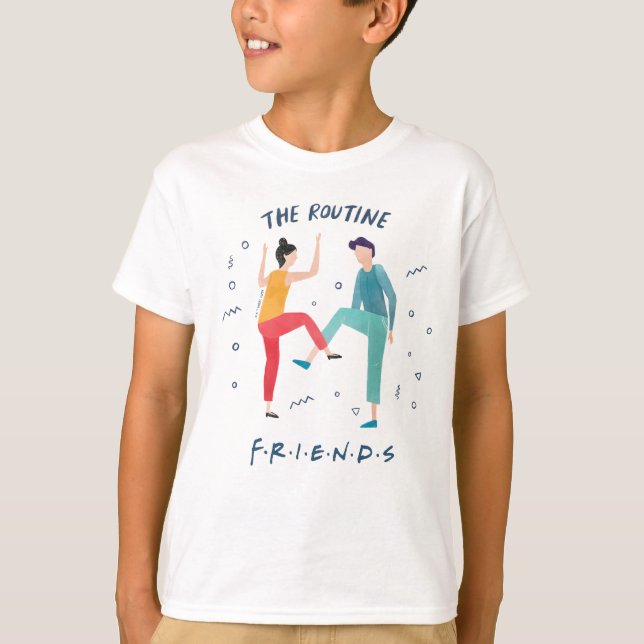 Camiseta FRIENDS™ | A Rotina (Frente)