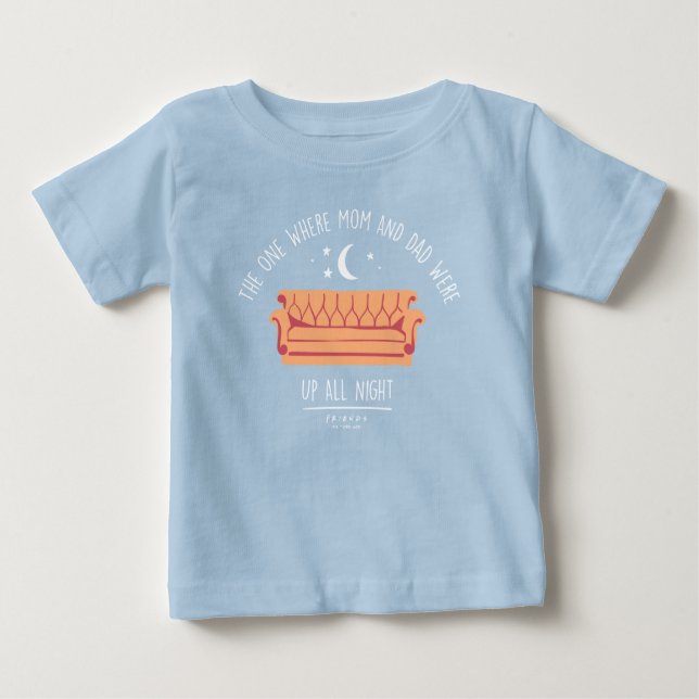 Camiseta FRIENDS™ | Acordados a Noite Toda (Frente)