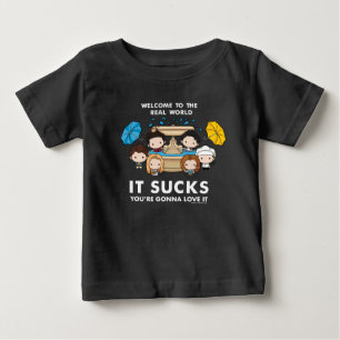 Camiseta FRIENDS™ Bem-vindo ao Mundo Real Chibi