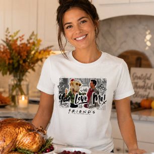 Camiseta FRIENDS™   Cabeça de Peru de Ação de Graças Monica