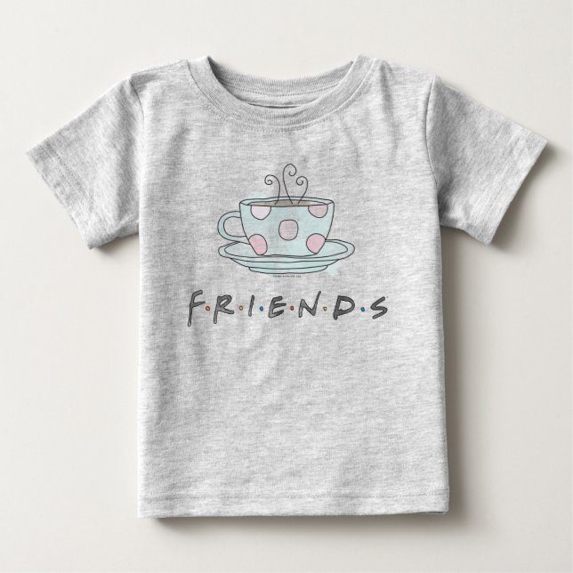 Camiseta FRIENDS™ | Caneca Aquarela (Frente)