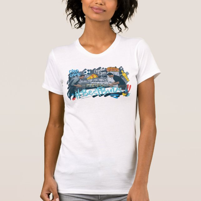 Camiseta FRIENDS™ | Chandler & Joey - Melhores Amigos (Frente)