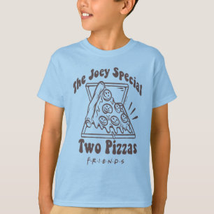 Camiseta FRIENDS™ Citação de Pizza do Joey