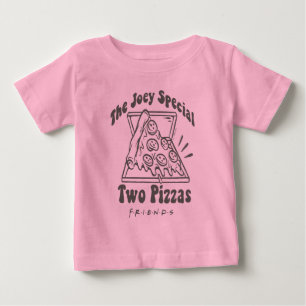 Camiseta FRIENDS™ Citação de Pizza do Joey