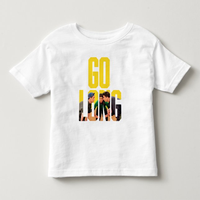 Camiseta FRIENDS™ | Citação Go Long (Frente)