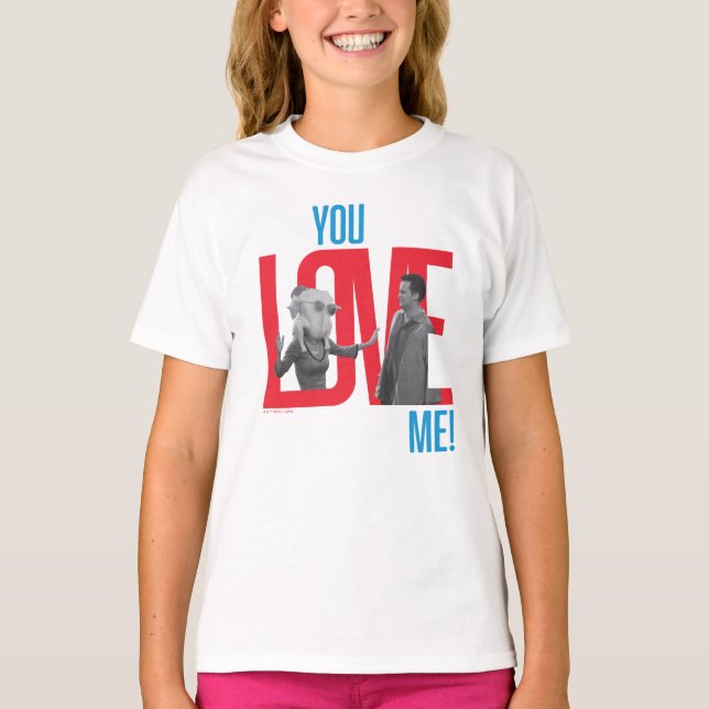 Camiseta FRIENDS™ | Citação Você Me Ama (Frente)