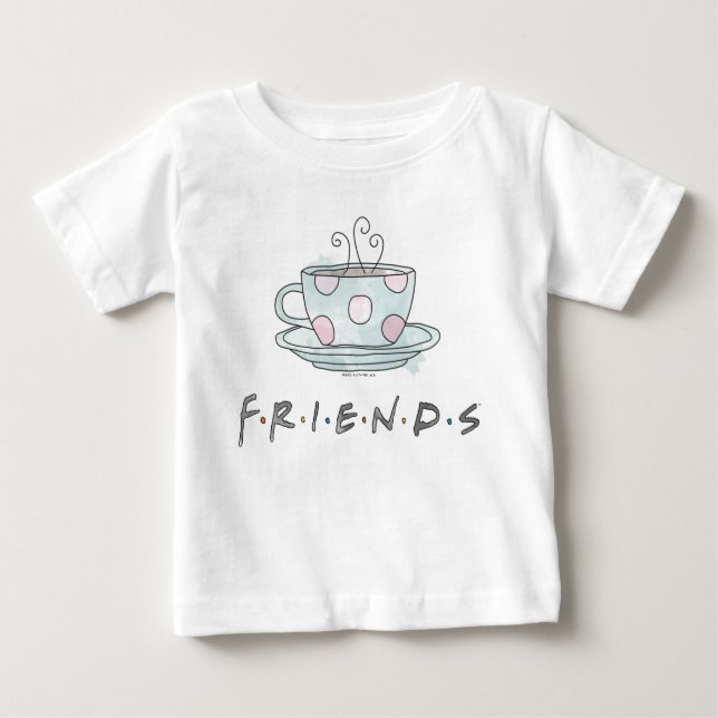 Camiseta FRIENDS™ | Coffee Mug Watercolor (Frente)