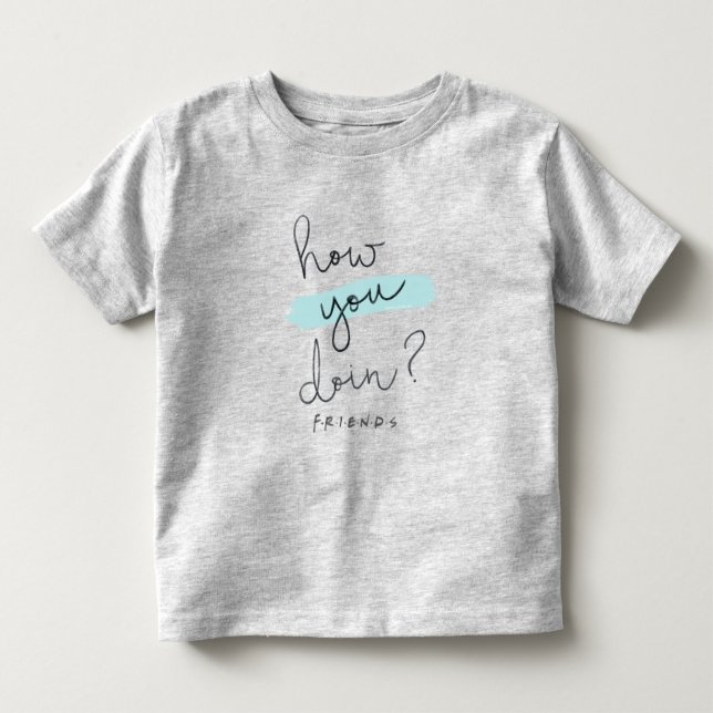 Camiseta FRIENDS™ | Como Você Está? (Frente)