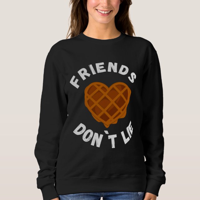 Camiseta Friends Don`t Lie  Waffle (Frente)