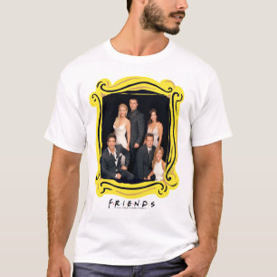 Camiseta FRIENDS™   Grupo em Trajes Formais Preto e Branco