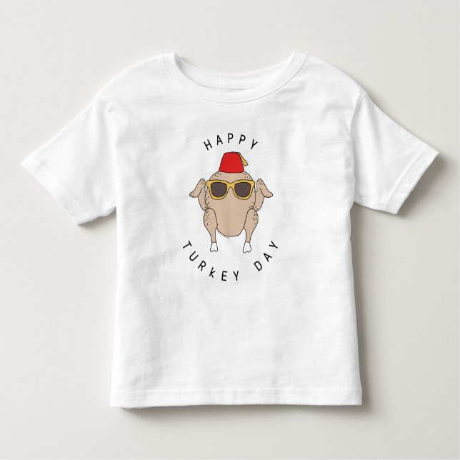 Camiseta FRIENDS™ | Happy Turkey Day (Frente)