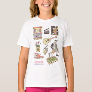 Camiseta FRIENDS™   Ícones de Desenho Animado Gráfico 3
