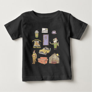 Camiseta FRIENDS™   Ícones de Desenho Gráfico 2