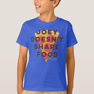 Camiseta FRIENDS™ Joey Não Divide Comida - Pizza