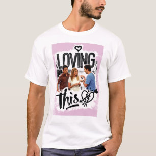 Camiseta FRIENDS™ Joey, Rachel e Ross - Adorando Isso!