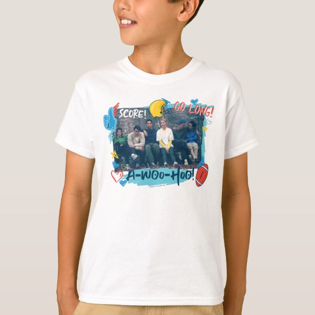 Camiseta FRIENDS™ | Jogo de Futebol (Frente)
