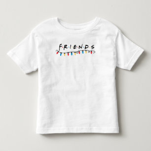Camiseta FRIENDS™   Luzes de Natal Logo