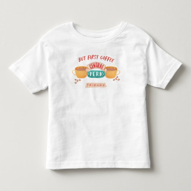 Camiseta FRIENDS™ | Mas Primeiro Café - Central Perk (Frente)