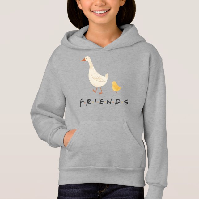 Camiseta FRIENDS™ | O Pintinho e o Pato (Frente)