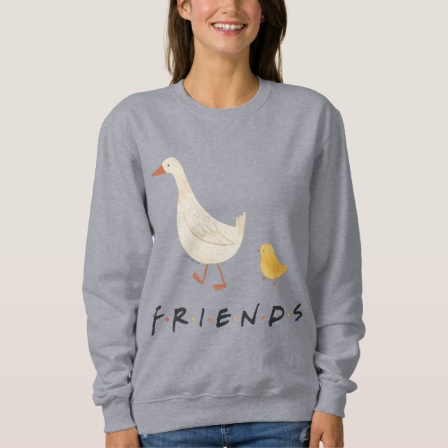 Camiseta FRIENDS™ | O Pintinho e o Pato (Frente)