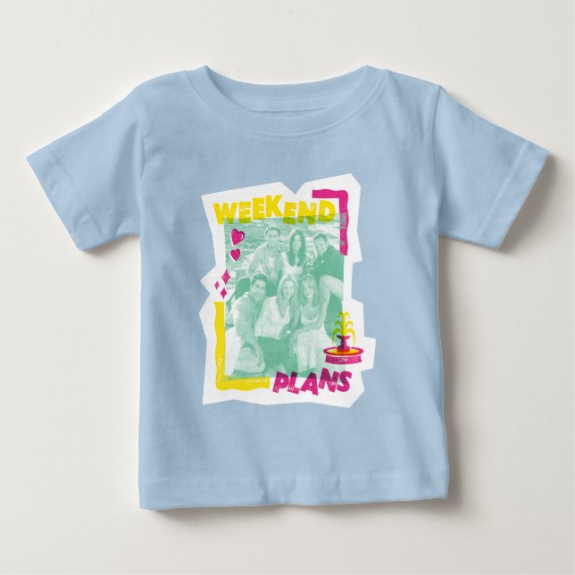 Camiseta FRIENDS™ | Planos de Fim de Semana (Frente)