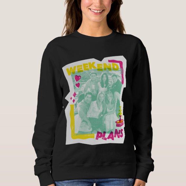 Camiseta FRIENDS™ | Planos de Fim de Semana (Frente)