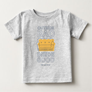 Camiseta FRIENDS™ Por Fora Mau, Por Dentro Bom