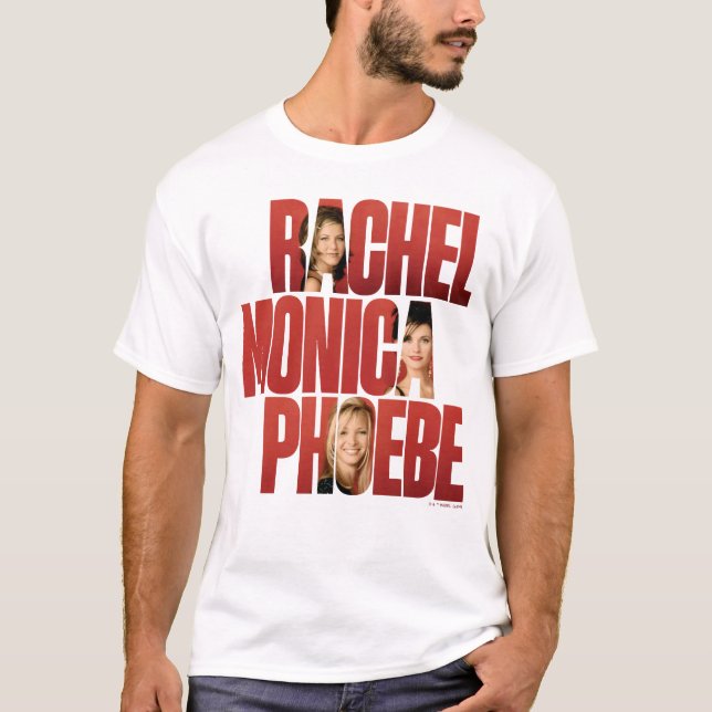 Camiseta FRIENDS™ | Rachel, Monica & Phoebe (Frente)
