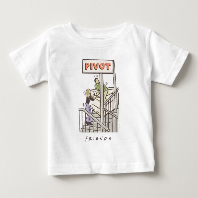 Camiseta FRIENDS™ | Ross e Rachel PIVOT (Frente)