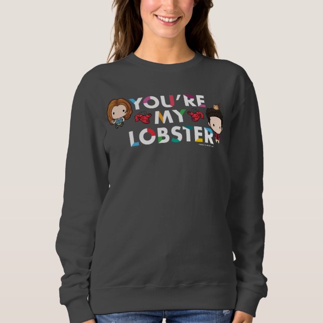 Camiseta FRIENDS™ | Ross & Rachel  Lagosta Chibi (Frente)
