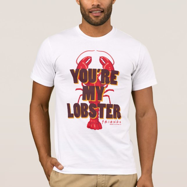 Camiseta FRIENDS™ | Você é minha Lagosta (Frente)