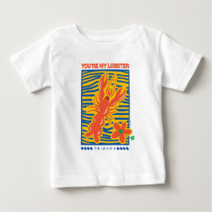 Camiseta FRIENDS™ Você É Minha Lagosta Gráfico Vibrante