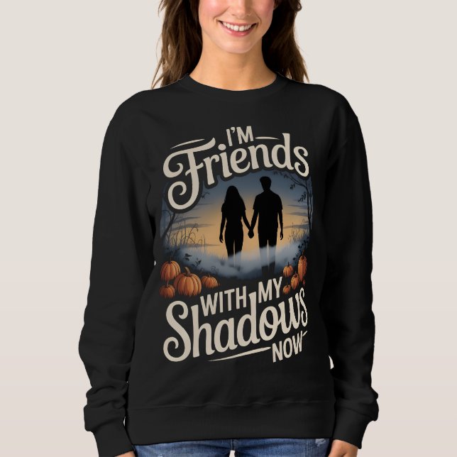 Camiseta Friends with My Shadows Pumpkin Patch (Frente)
