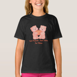 CAMISETA FRIENDSHIP DAY BEST FRIEND, FUNNY BEARS FRIENDS