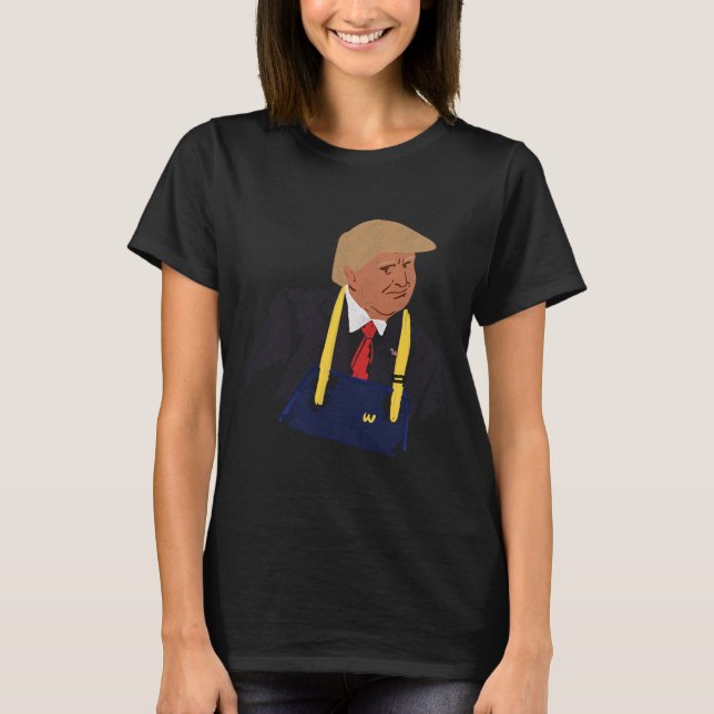 Camiseta Fries de Fazer Trump 2024 (Frente)