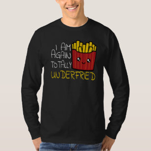 Camiseta Fries franceses de Comida rápida comendo fritas fr