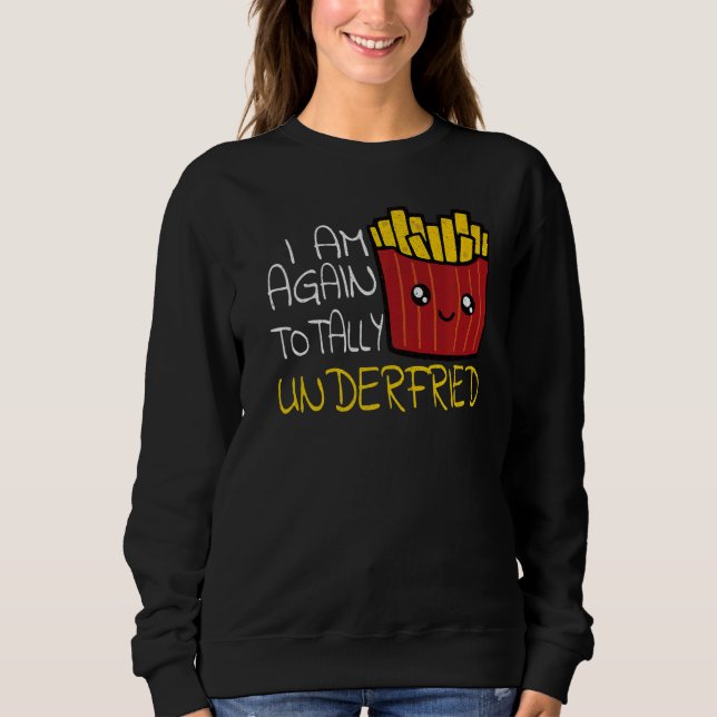 Camiseta Fries franceses de Comida rápida comendo fritas fr (Frente)