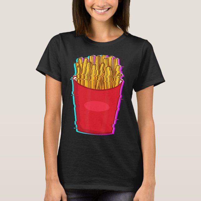 Camiseta Fries franceses Fries franceses Fries Fries Fries (Frente)