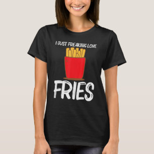 Camiseta Fries legal Para Homens Comidas Rápidas Snack 1
