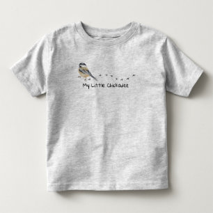 Camiseta Frio de frango bonito, pequenas pássaros
