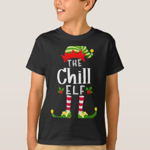 Camiseta Frio Elfo de Natal Combinando Pijama de Natal Fest