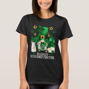 Camiseta Frio Engraçado Para Mulheres Com Rua De Gnomo.