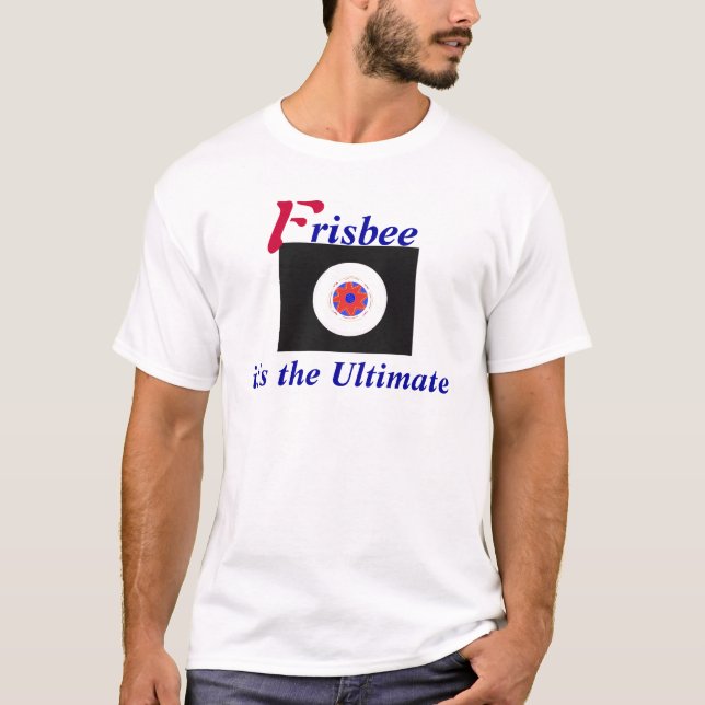 Camiseta Frisbee é o último (Frente)