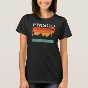Camiseta Frisco Texas Town Skyline
