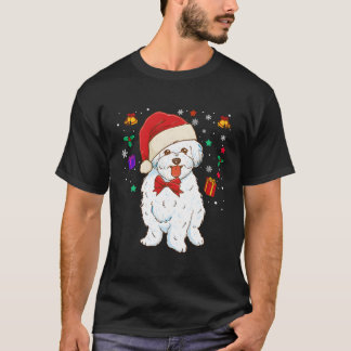 Camiseta Frise Dog Lover Engraçado Xmas Puppy Gift Para O N