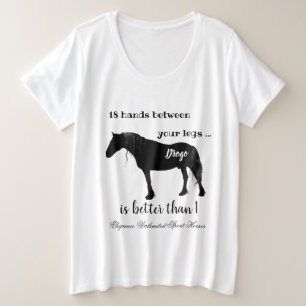 Camiseta Frísia Horse Lover diz 2