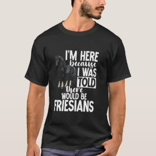 Camiseta Frísio Frísio Cavalgando Pai Amante de Cavalos Frí