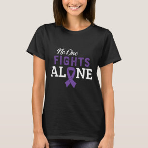 Camiseta Friso de Cancer de Luta do câncer de pâncreas 11