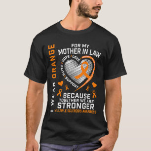 Camiseta Friso Madre Em Lei Esclerose Múltipla Awarene