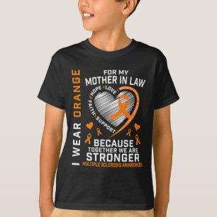Camiseta Friso Madre Em Lei Esclerose Múltipla Awarene